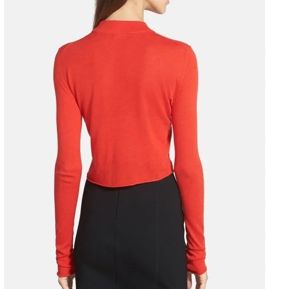 NWT Angora Bright Red Trouvé Sweater‎ Medium - Picture 2 of 4